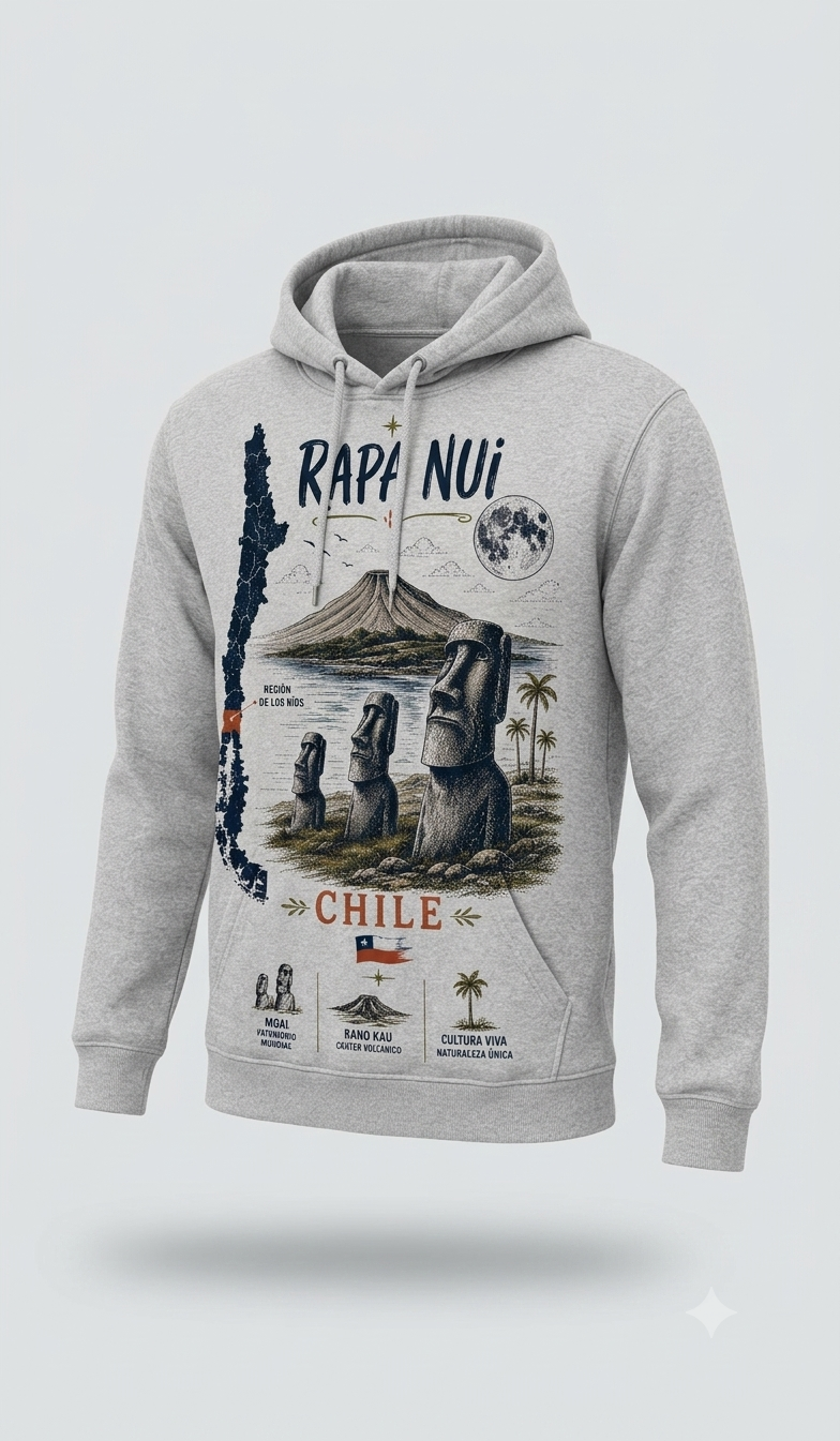 Poleron Edición Chile - Rapa Nui